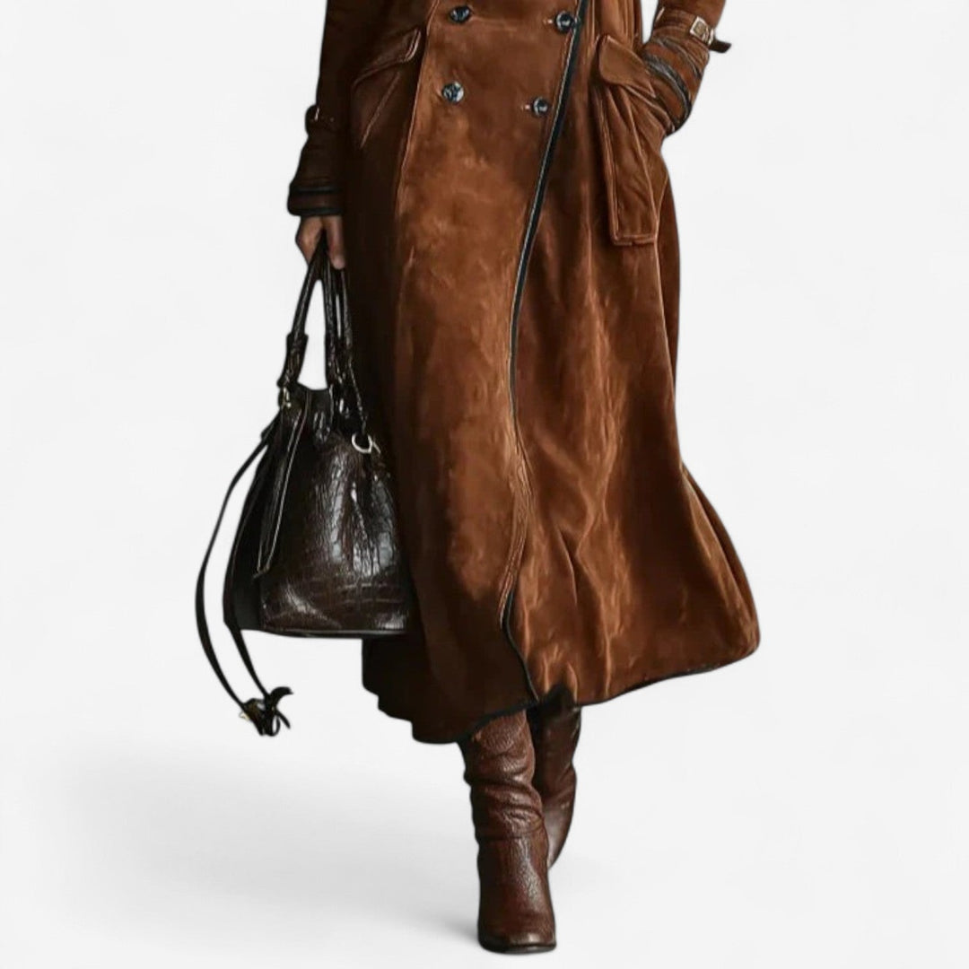 CARAMELLE™ SUEDE HERITAGE COAT