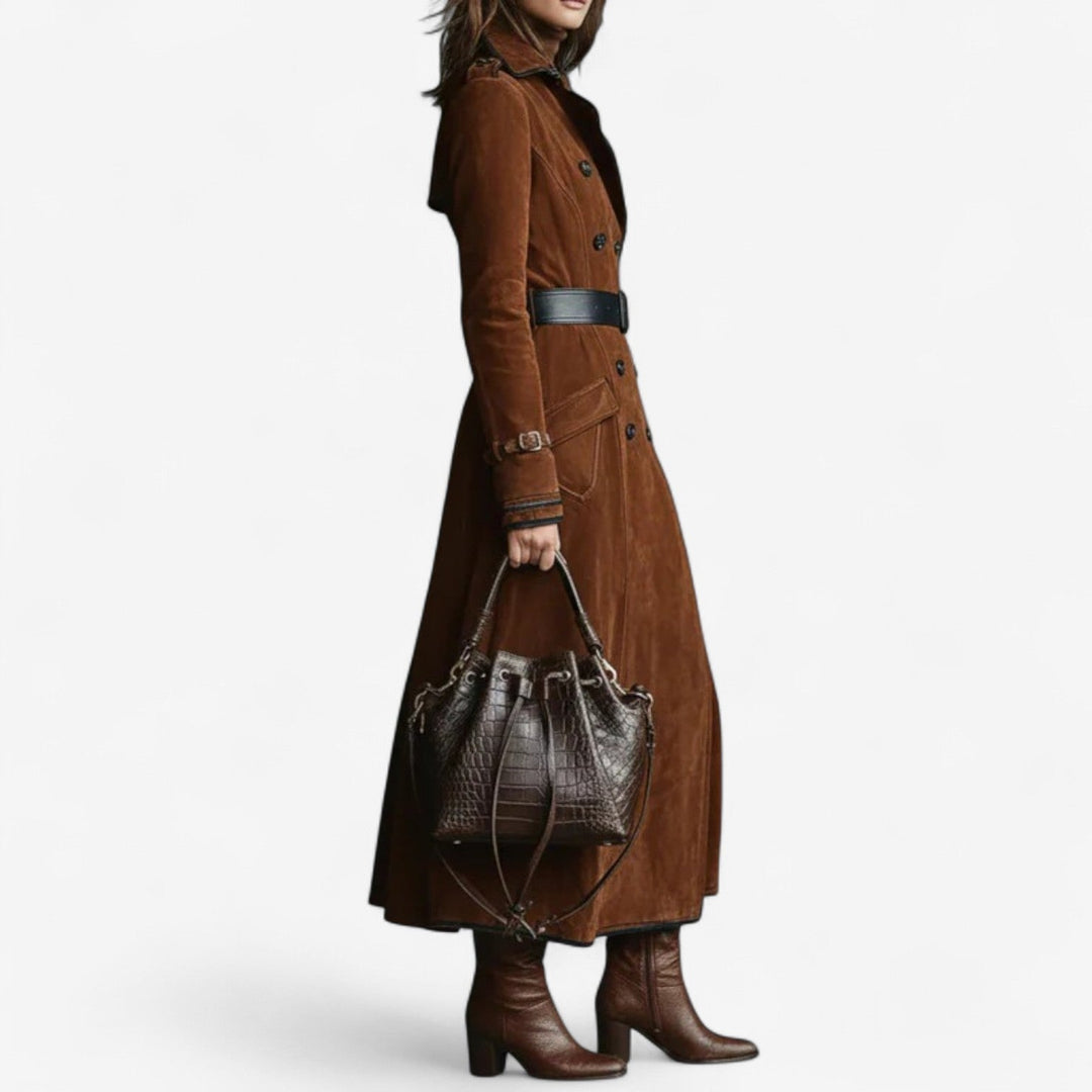 CARAMELLE™ SUEDE HERITAGE COAT