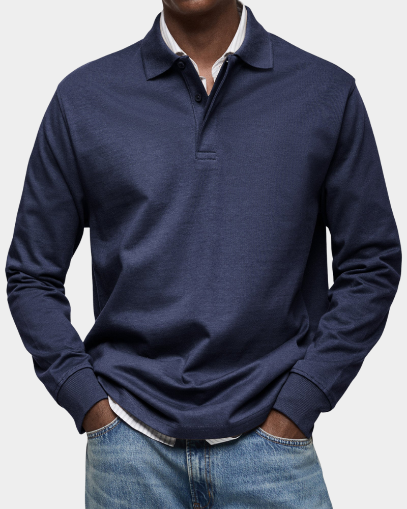 Wellington™ | Timeless Long-Sleeve Polo
