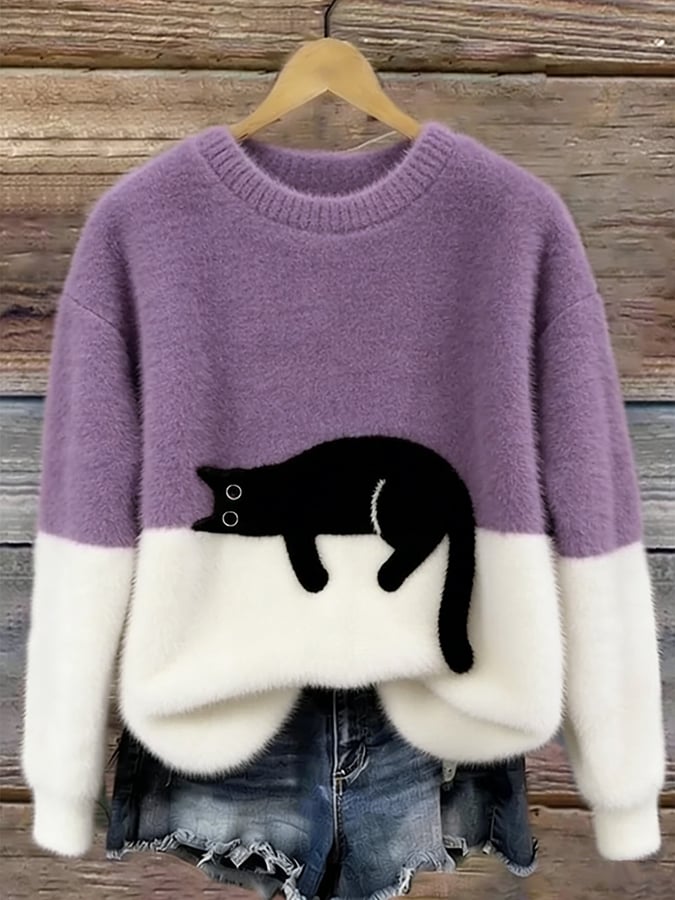 WHISKERS™ COZY CAT KNIT