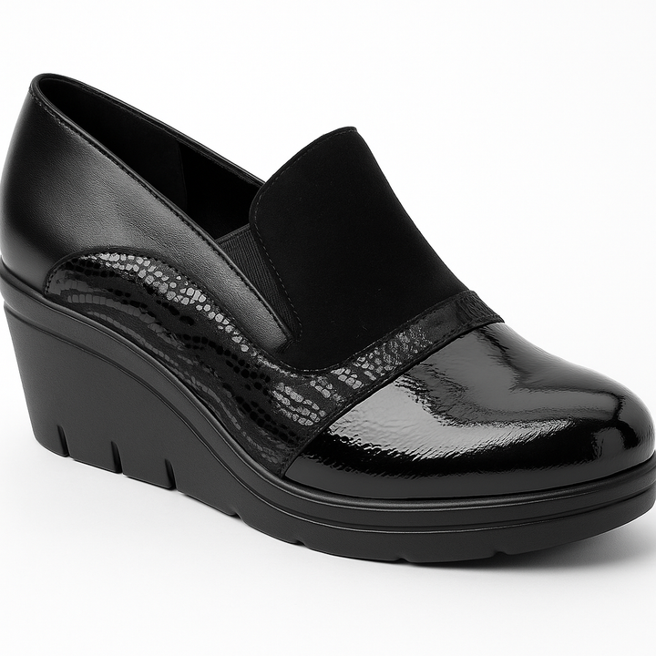 Milly - Mocassino Comfort con zeppa