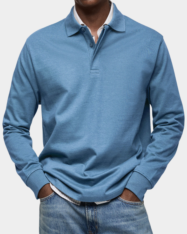 Wellington™ | Timeless Long-Sleeve Polo