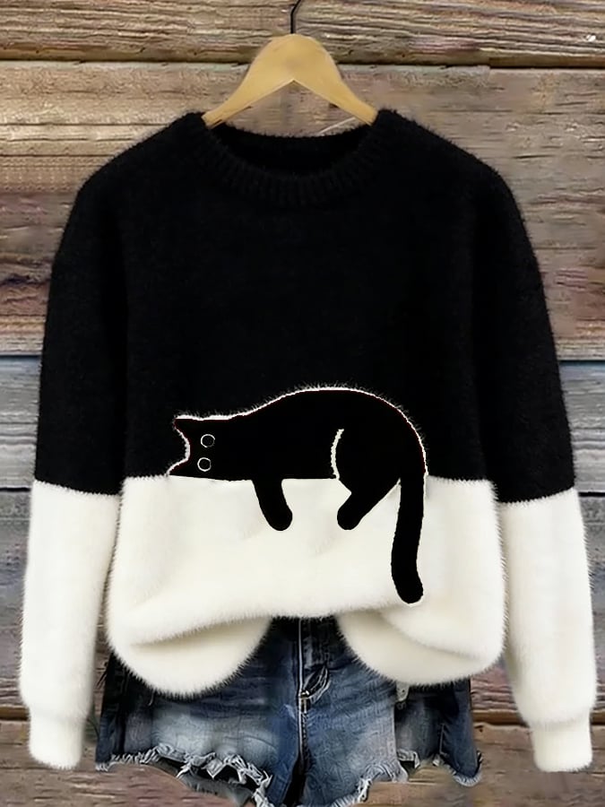 WHISKERS™ COZY CAT KNIT