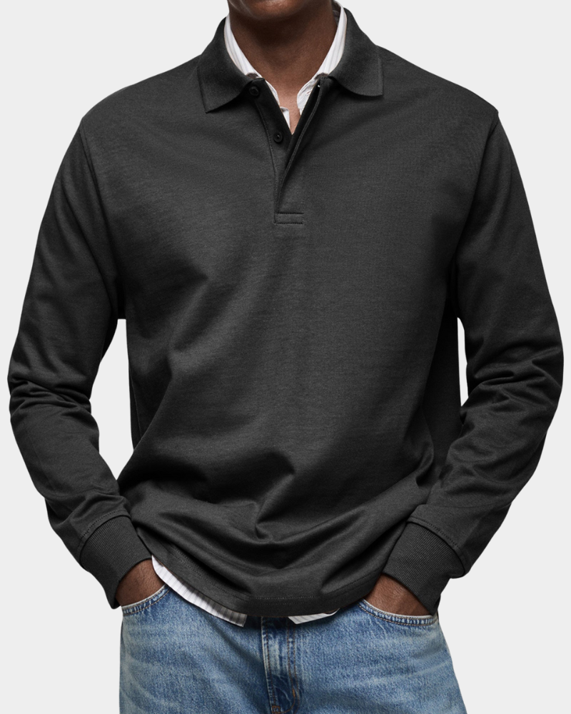 Wellington™ | Timeless Long-Sleeve Polo