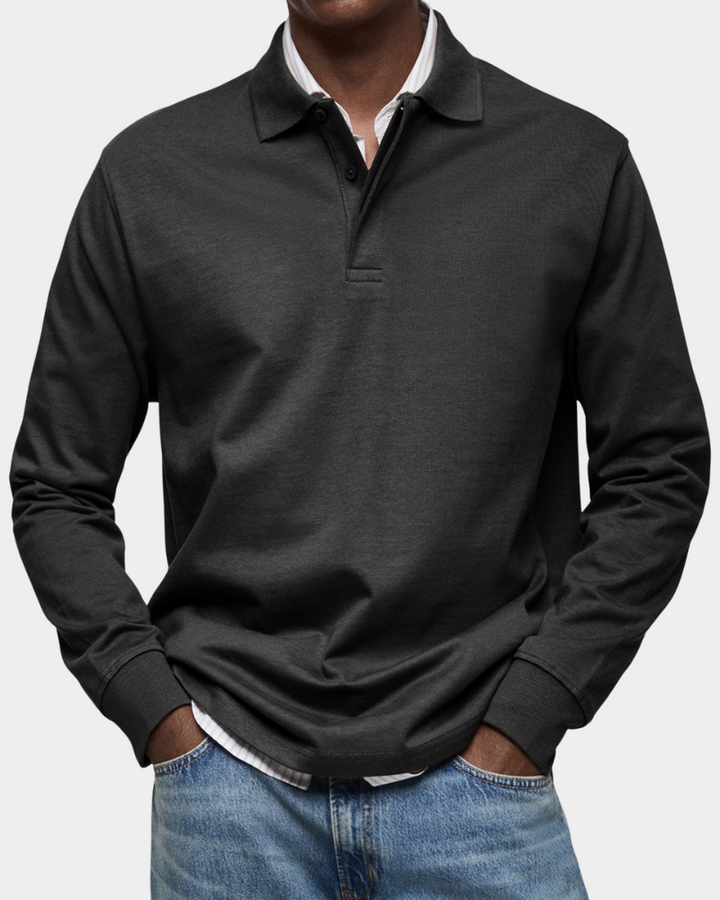 Wellington™ | Timeless Long-Sleeve Polo