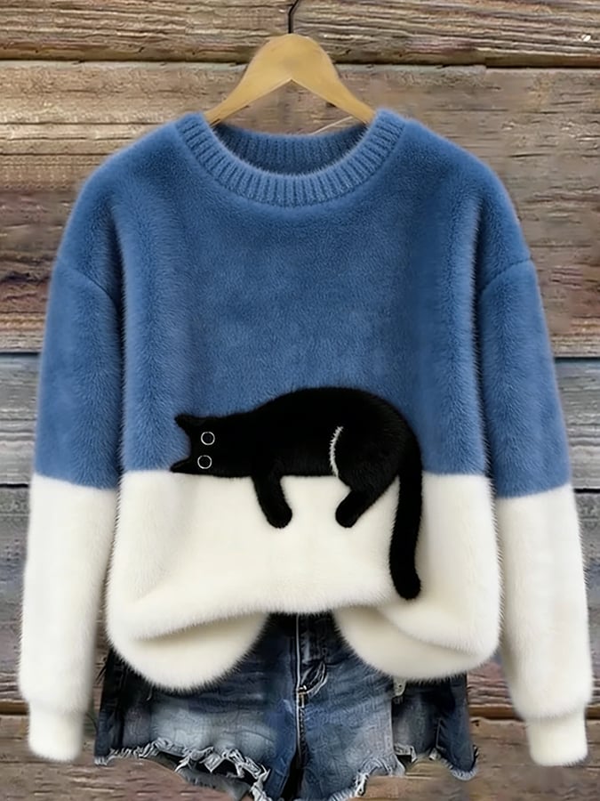 WHISKERS™ COZY CAT KNIT