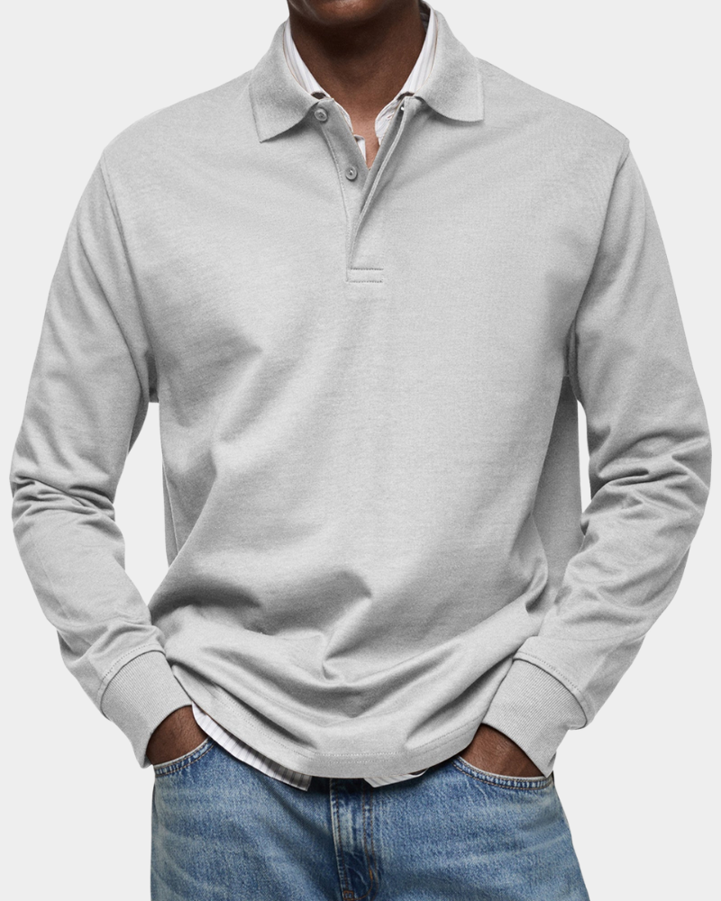 Wellington™ | Timeless Long-Sleeve Polo