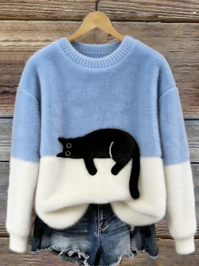 WHISKERS™ COZY CAT KNIT