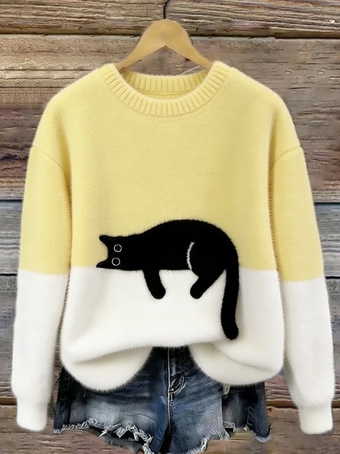 WHISKERS™ COZY CAT KNIT