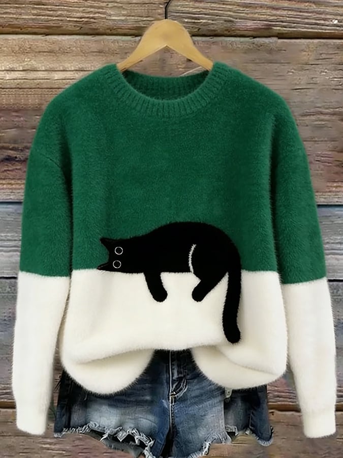 WHISKERS™ COZY CAT KNIT