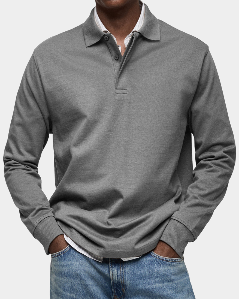 Wellington™ | Timeless Long-Sleeve Polo