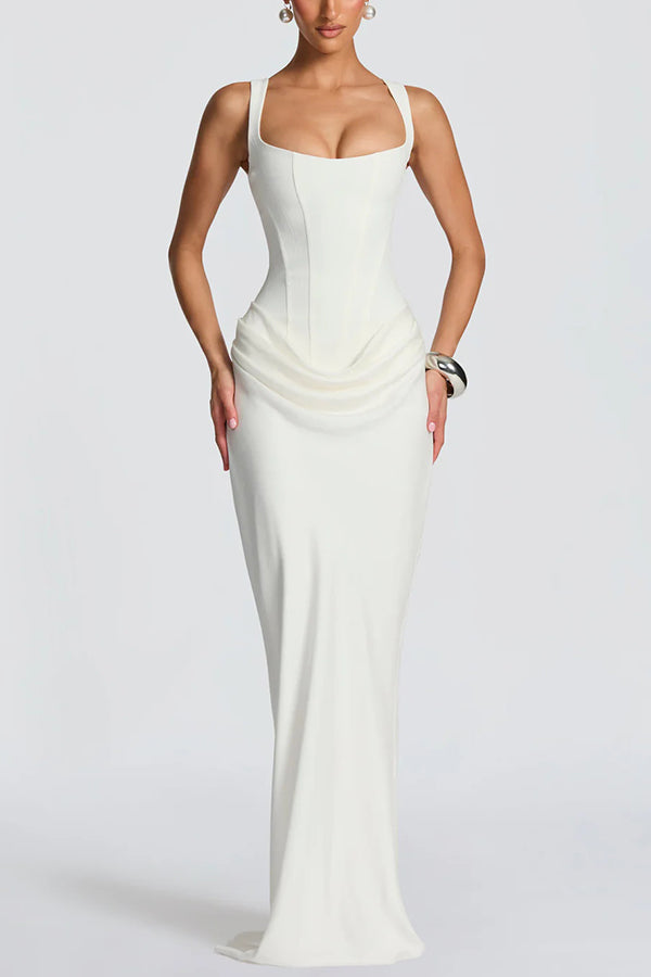 LEONOR™ SATIN MAXI DRESS