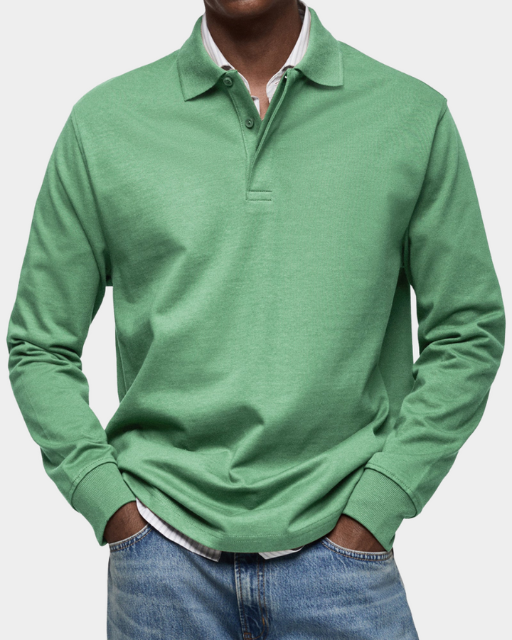 Wellington™ | Timeless Long-Sleeve Polo