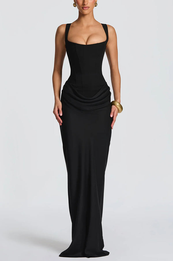 LEONOR™ SATIN MAXI DRESS