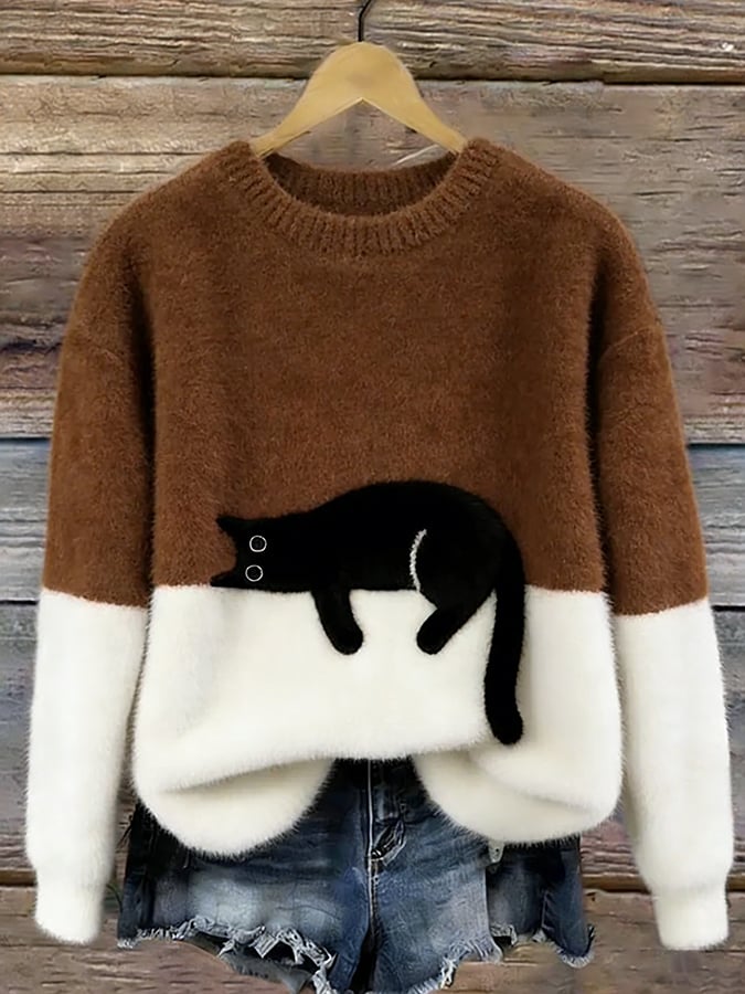 WHISKERS™ COZY CAT KNIT