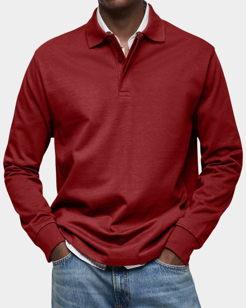 Wellington™ | Timeless Long-Sleeve Polo