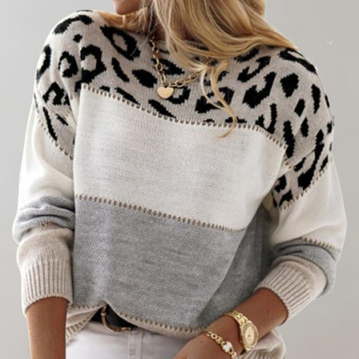 Elegant Leopard Sweater