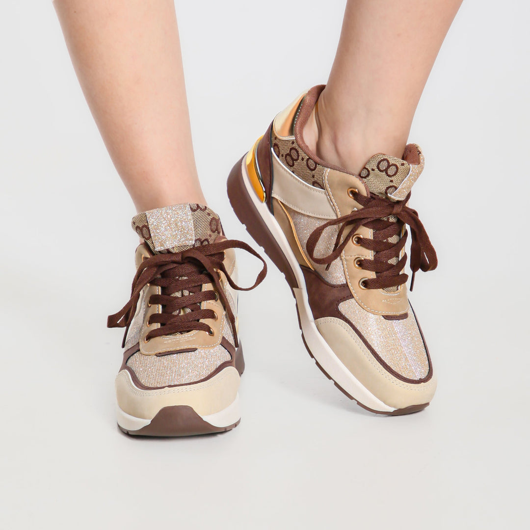 Regina - Sneakers Comfort Suola Alta