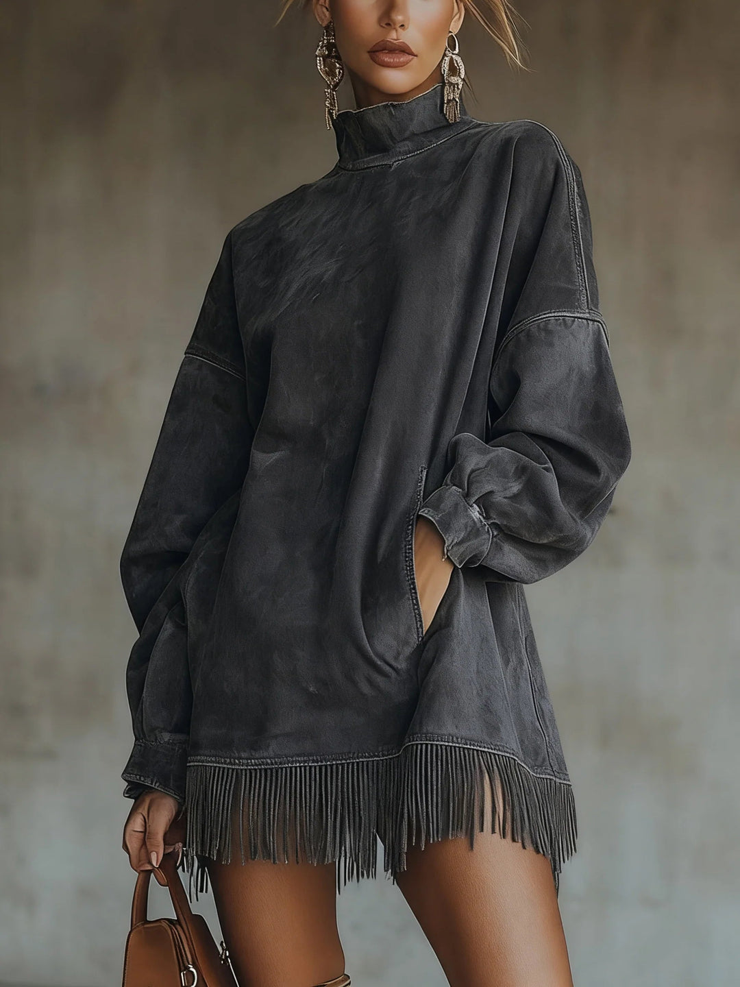 FLORENCE™ BOHEMIAN SUEDE FRINGE DRESS