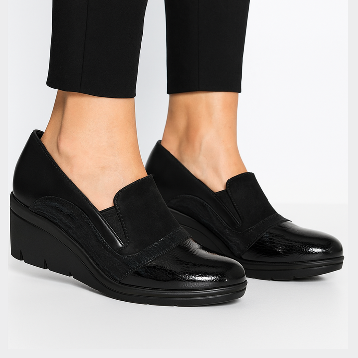 Milly - Mocassino Comfort con zeppa
