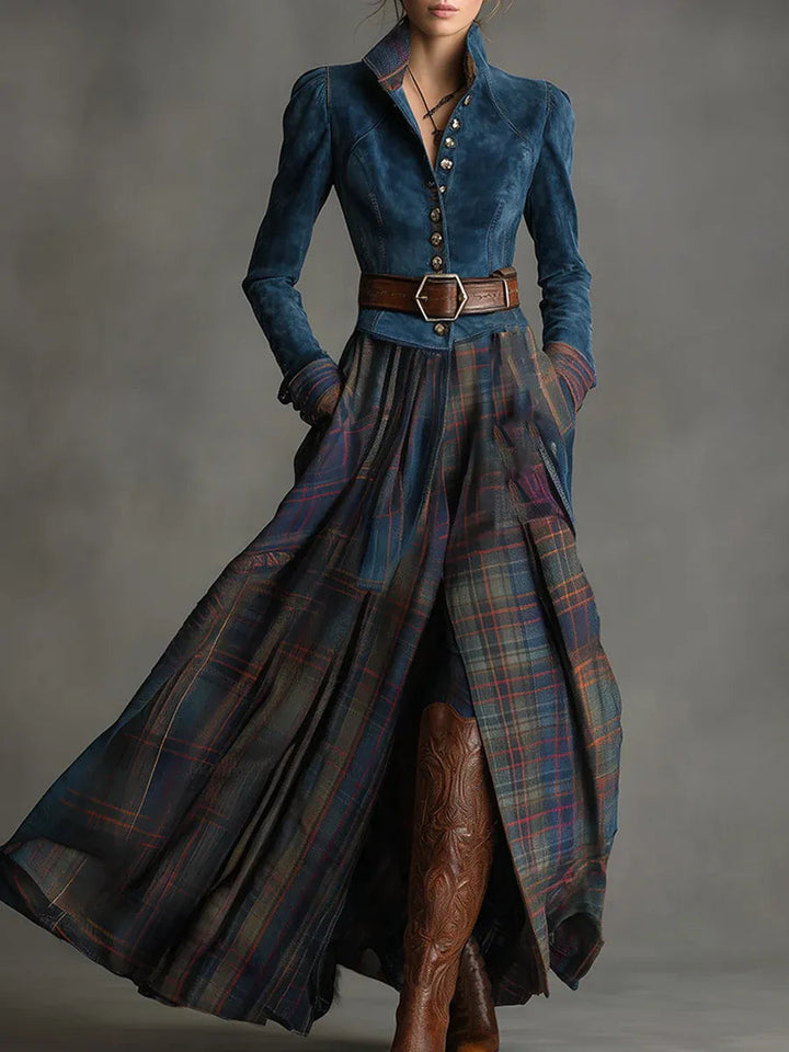 ISLINGTON™ BOHO PATCHWORK MAXI DRESS