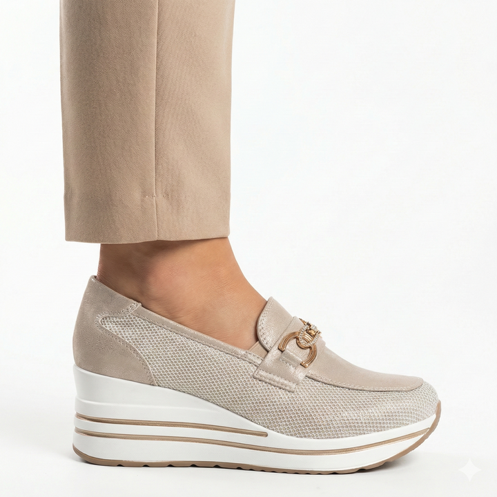 Allis Kensington Wedge Loafer