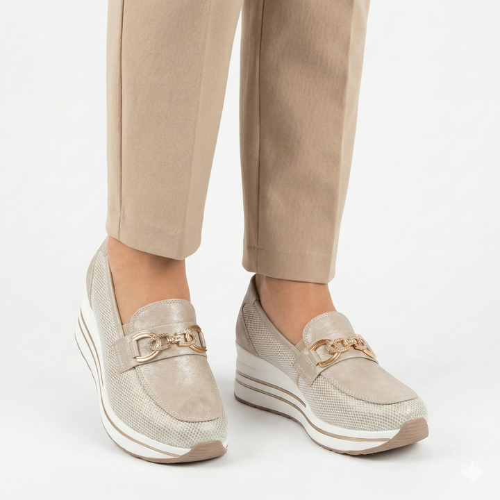 Allis Kensington Wedge Loafer