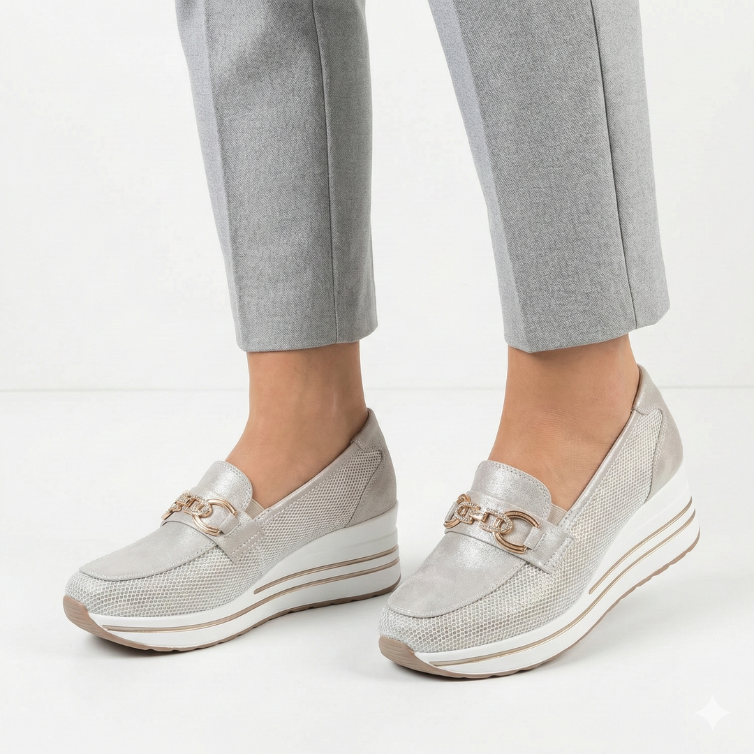 Allis Kensington Wedge Loafer