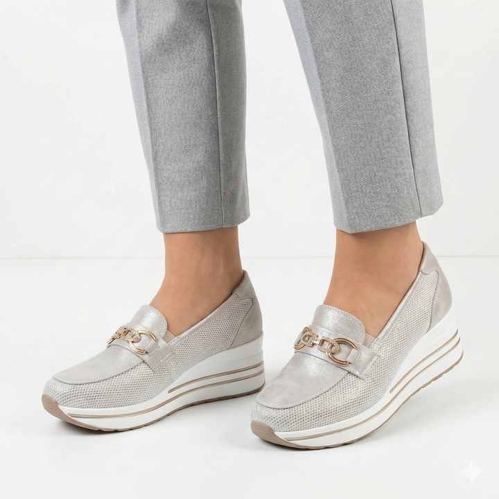 Allis Kensington Wedge Loafer