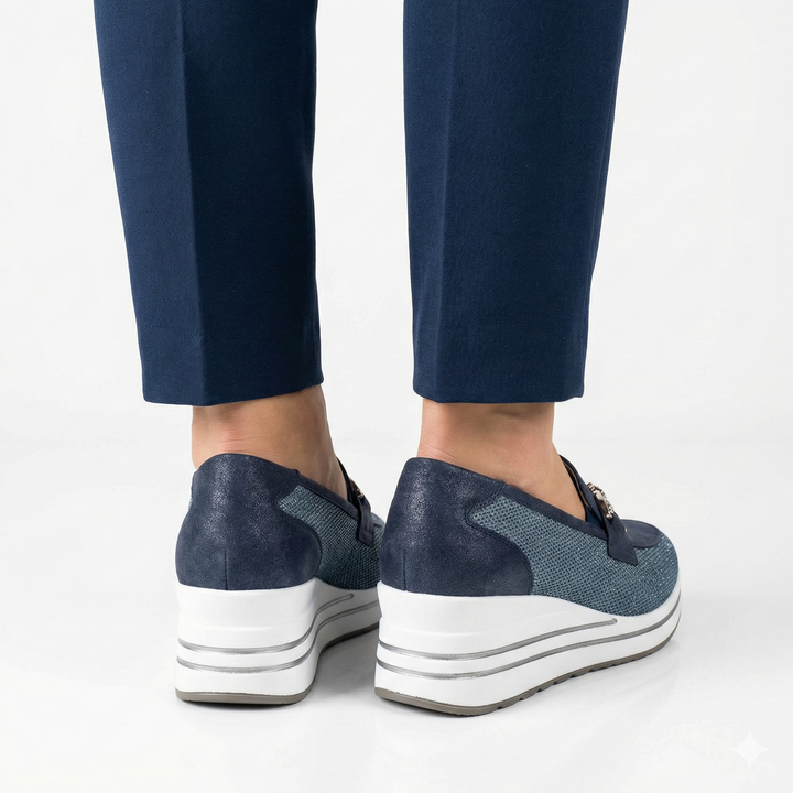 Allis Kensington Wedge Loafer