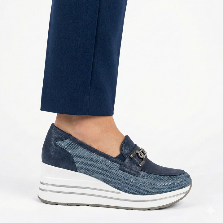 Allis Kensington Wedge Loafer
