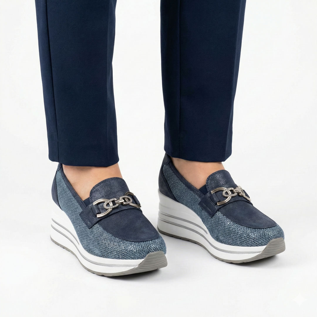 Allis Kensington Wedge Loafer