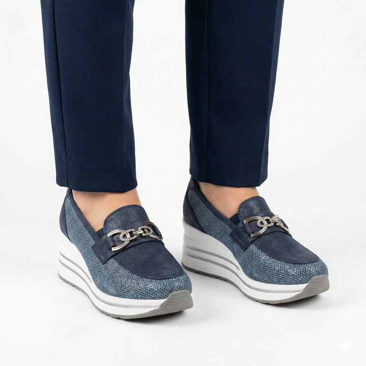 Allis Kensington Wedge Loafer