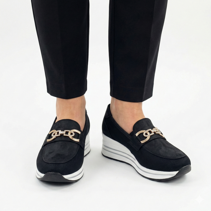 Allis Kensington Wedge Loafer