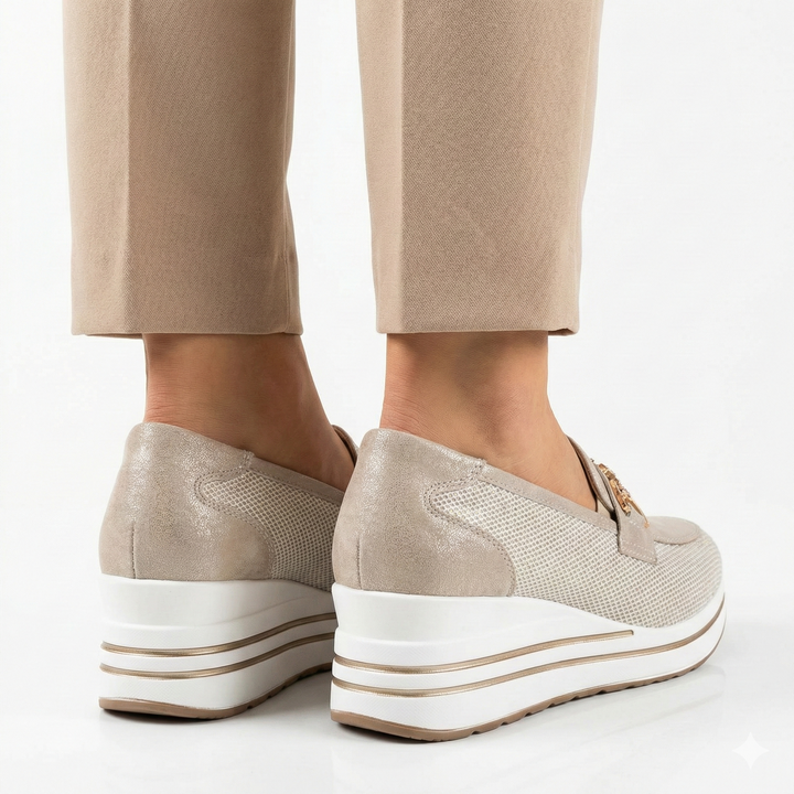 Allis Kensington Wedge Loafer