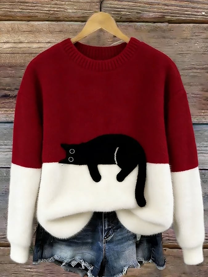 WHISKERS™ COZY CAT KNIT