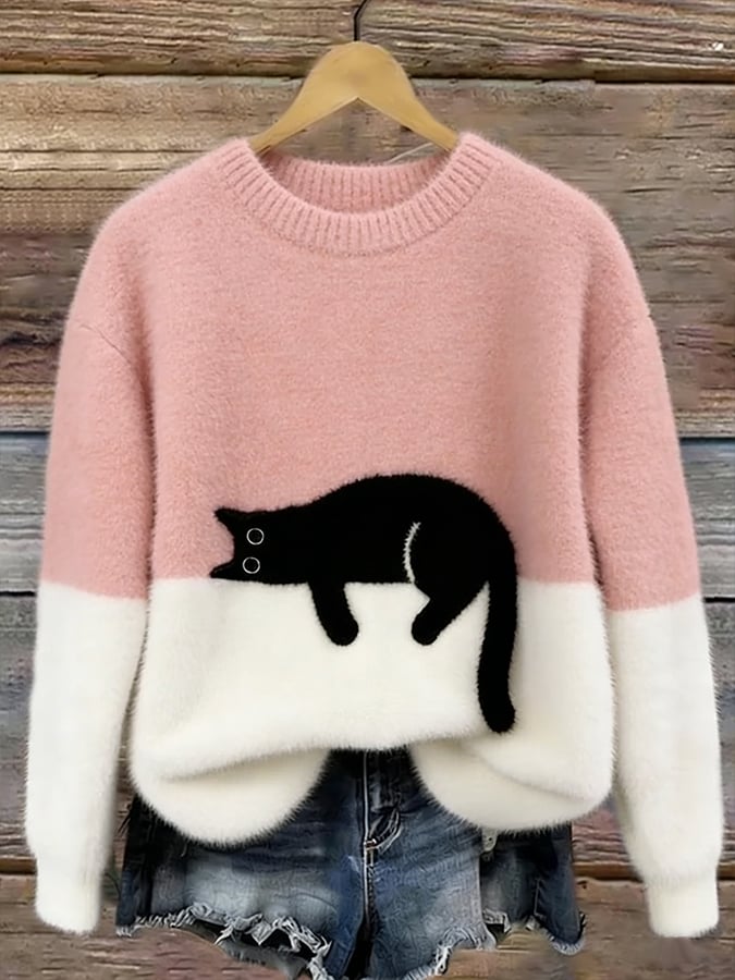 WHISKERS™ COZY CAT KNIT