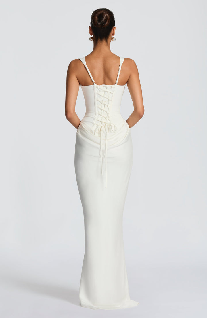 LEONOR™ SATIN MAXI DRESS