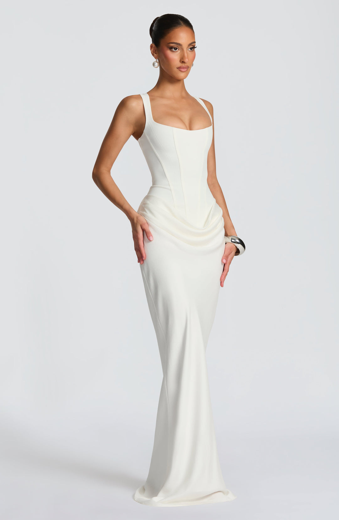LEONOR™ SATIN MAXI DRESS