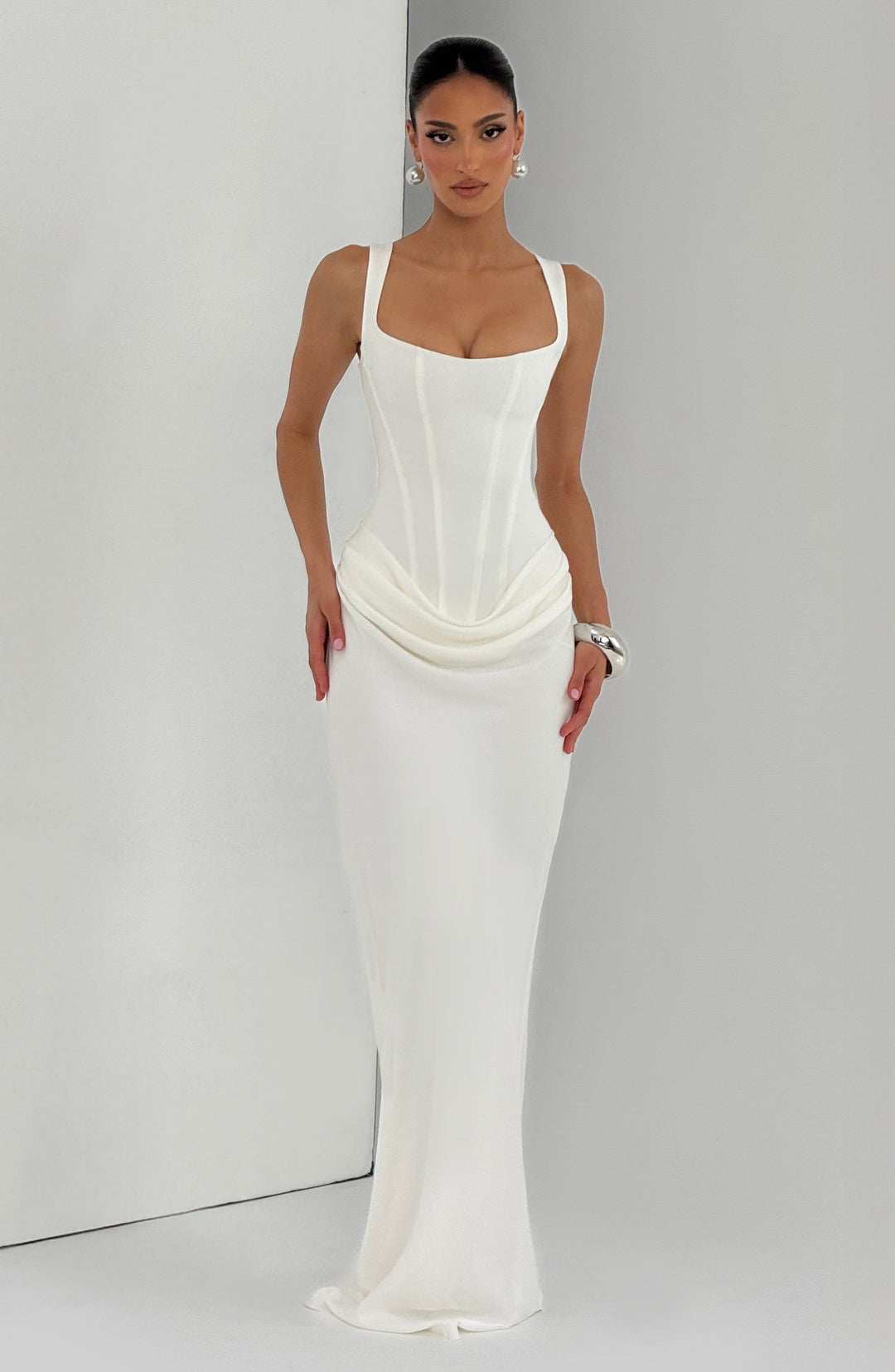 LEONOR™ SATIN MAXI DRESS