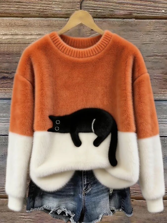 WHISKERS™ COZY CAT KNIT