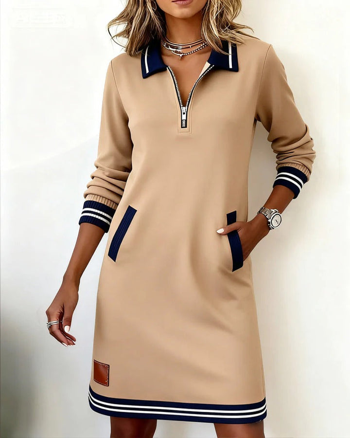 Alma | Chic Long Sleeve Dress
