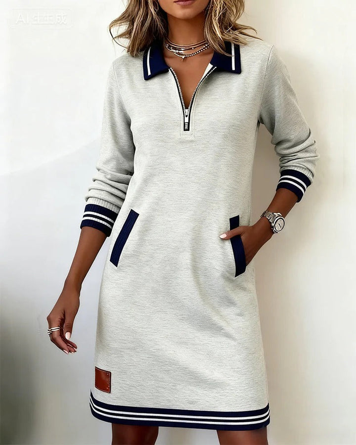 Alma | Chic Long Sleeve Dress