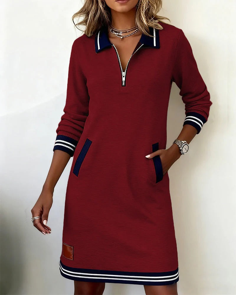 Alma | Chic Long Sleeve Dress